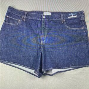 Women's Blue Denim Shorts